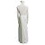 Exclusivo vestido largo "Vionnet" de la línea "Orchidea" Blanco - vista 9