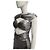 Exklusives „Vionnet“-Kleid Silber - Ansicht 3