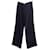 Wide trousers by Jean Paul Gaultier Black Polyester Triacetate  ref.396133