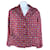 Louis Vuitton size 40 Haut de pyjama unisexe en soie rouge x bleu 1LV1019  ref.396187