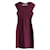 Christian Dior x Galliano Damson Knit Bandage Dress Prune Viscose  ref.396224