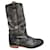 soft boots La Botte Gardiane model Ella p 37 Black Deerskin  ref.396225