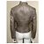 Marc Cain Leather jacket with 2 way zip - view 3
