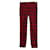MISS BLUMARINE PANTS Red Wool Elastane  ref.396242