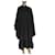 Yves Saint Laurent Manteaux, Vêtements d'extérieur Laine Noir  ref.396244