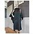 Yves Saint Laurent Schwarzer Wollmantel Cape - Ansicht 5