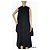 Yves Saint Laurent Schwarzer Wollmantel Cape - Ansicht 8