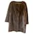 Météo Coats, Outerwear Brown Fur  ref.396254