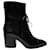 Aeyde Lotta Ankle Boots in Black Leather  ref.396262