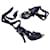 Chaussures à ruban Vivienne Westwood Cuir Violet  ref.396518