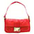 Fendi Mamma Baguette Cuir Rouge  ref.396954