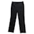 Cambon Chanel Pants, leggings Black Cotton Elastane Polyamide  ref.397251