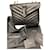 Yves Saint Laurent Loulou pequena bolsa de couro Preto Pele de cordeiro  ref.397310