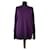 Badgley Mischka Knitwear Dark purple Wool  ref.397387