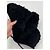 Chapéu de aviador Chanel preto shearling de mouton - vista 8