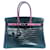 Hermès herms birkiN 35 Black Pink Exotic leather  ref.398254