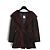 Claude Montana BURGUNDY BLACK STOLE FR38