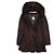 Claude Montana BURGUNDY BLACK STOLE FR38 - vista 2