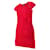 Chanel Vestidos Vermelho Poliéster  ref.398892