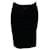 Falda de tubo de Alexander McQueen en poliéster negro  ref.399246