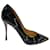 Zapatos de tacón con adornos en zigzag de Nicholas Kirkwood en charol negro Cuero  ref.399323