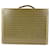 Fendi Brown Monogram FF Zucca Attache Hard Trunk Briefcase 1FE1020 Leather  ref.399646