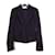 Yves Saint Laurent x Tom Ford AW03 Chaqueta de cuero Morado oscuro  ref.399875