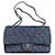 Chanel Timeless Classic Medium Tasche Mehrfarben Silber Hardware Tweed  ref.399923