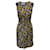 Prada Holliday & Robe à Fleurs Marron en Polyester Multicolore  ref.399947