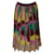 Missoni Pleated Knit Skirt in Multicolor Viscose Multiple colors Cellulose fibre  ref.399962