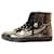 [Gebraucht] Givenchy Sneakers GIVENCHY High Cut Sneakers aus Lack mit mehreren Ösen 42 Bronze- Lackleder  ref.400205