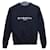 [Used] GIVENCHY Logo Print Sweatshirt Black Cotton  ref.400207