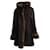 Autre Marque Duffel-coat en vison réversible. Fourrure Marron  ref.400307
