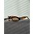 Gafas de sol Chanel CC Swarovski cristales sin montura marrones Castaño - vista 9