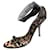 ROBERTO CAVALLI heeled sandalls Black Leather  ref.400470