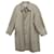 impermeable hombre Burberry talla vintage 52 Caqui Algodón Poliéster  ref.400485