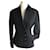 Barbara Bui Hermosa chaqueta negra ajustada Negro Lana  ref.400503