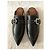Givenchy Eleganti zoccoli in pelle borchiata nera - vista 2
