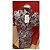 Vestido Kenzo de algodón negro blanco burdeos - vista 6