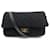 Chanel handbag 2.55 LARGE GM BLACK TWEED BANDOULIERE BLACK HANDBAG  ref.401218
