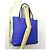 Double sens Hermès BORSA A MANO SENSE foderata HERMES 36 BORSA SHOPPER IN PELLE BLU E GRIGIA CLEMENCE - vista 10