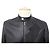 Hermès HERMES JACKE MIT PFERDEKOPFMUSTER T50 M LAMMLEDERJACKE Schwarz - Ansicht 2