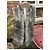 Chaqueta sublime reversible de piel de cordero Hironaé Negro Gris antracita - vista 7
