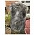 Chaqueta sublime reversible de piel de cordero Hironaé Negro Gris antracita - vista 8