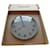 neue Louis Vuitton Uhr mit Box Grau Stahl  ref.401768
