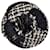 Chanel Alfileres y broches Negro Tweed  ref.401912
