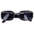 Gafas de sol negras de Gucci Negro Plástico  ref.401930