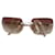 Óculos de Sol Chanel CC Aviators Rimless em Roxo Plástico  ref.401932