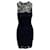 Joseph Fitted Lace Dress in Blue Rayon Cellulose fibre  ref.401947