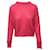 T by Alexander Wang Maglione lavorato a maglia in acrilico rosa  ref.401977